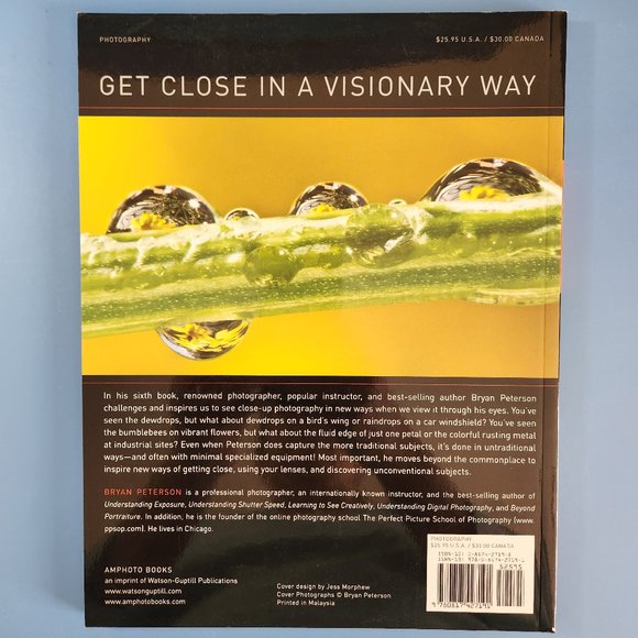 UNDERSTANDING CLOSE-UP PHOTOGRAPHY BOOK, MACRO, PETERSON - Picture 2 of 8